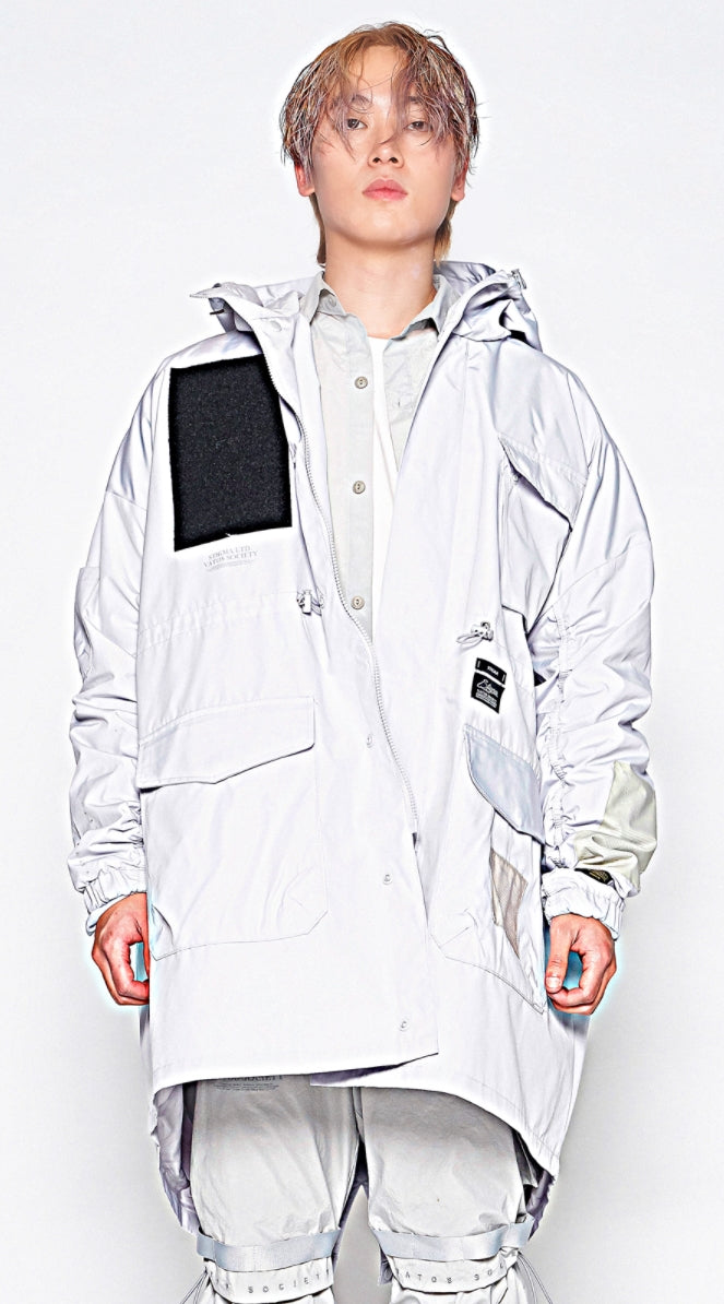 STIGMA(スティグマ) DV FISHTAIL PARKA GREY