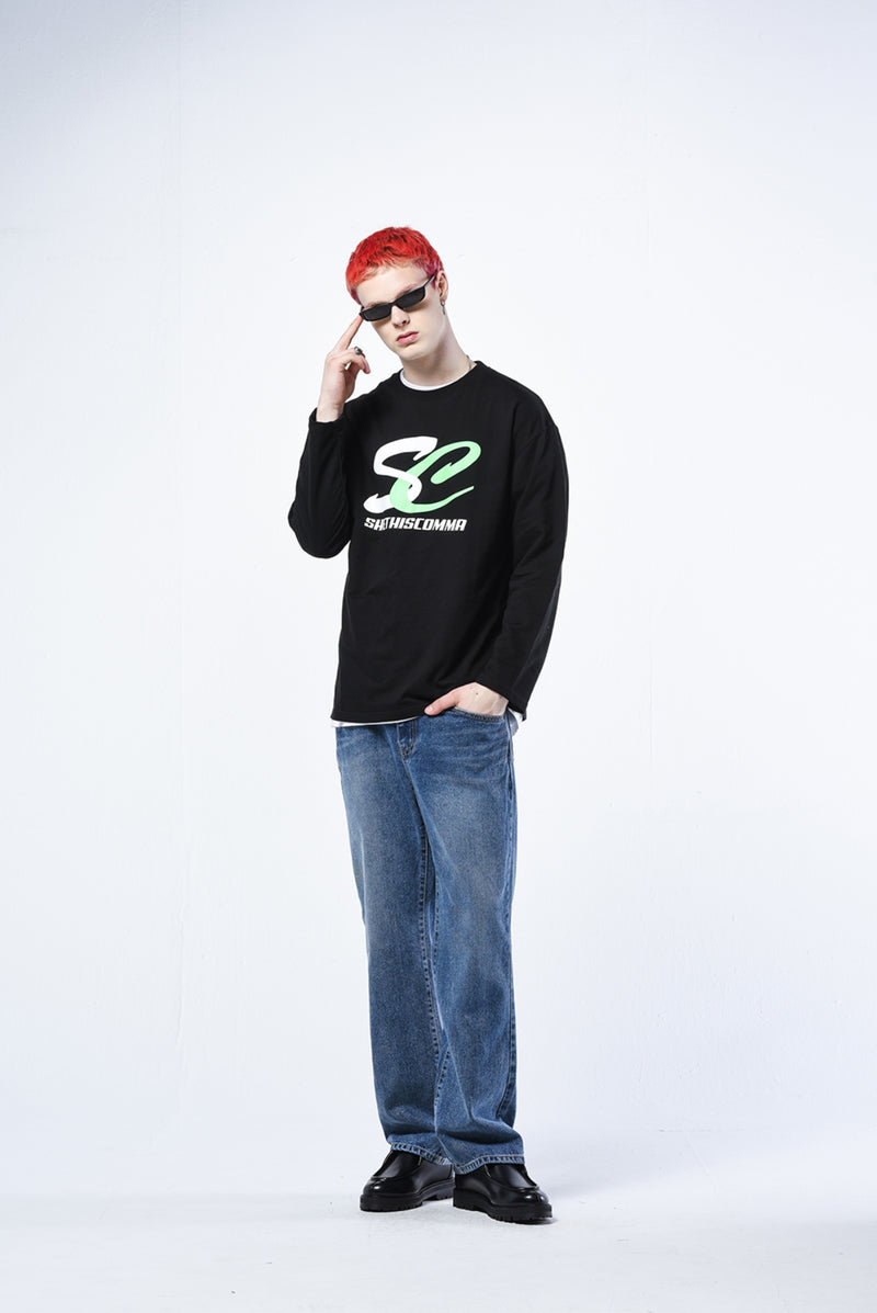 シディスコンマ(SHETHISCOMMA) SC LOGO T