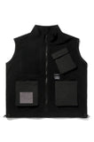 STIGMA(スティグマ) BLEND FLEECE VEST BLACK