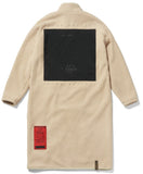 STIGMA(スティグマ) BLEND OVERSIZED FLEECE COAT BEIGE