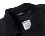 STIGMA(スティグマ) WOLF OVERSIZED QUILTED MA-1 JACKET BLACK