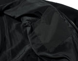 STIGMA(スティグマ) BLEND OVERSIZED FLEECE MA-1 JACKET BLACK