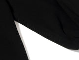 STIGMA(スティグマ) BLEND OVERSIZED FLEECE ANORAK JACKET BLACK