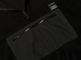 STIGMA(スティグマ) BLEND OVERSIZED FLEECE ANORAK JACKET BLACK