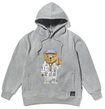 STIGMA(スティグマ) 20 COMPTON BEAR HEAVY SWEAT HOODIE GREY