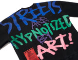 STIGMA(スティグマ) 20 GRAFFITI OVERSIZED HEAVY SWEAT CREWNECK BLACK