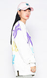 STIGMA(スティグマ) 20 GRAFFITI OVERSIZED HEAVY SWEAT CREWNECK WHITE