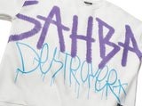 STIGMA(スティグマ) 20 GRAFFITI OVERSIZED HEAVY SWEAT CREWNECK WHITE