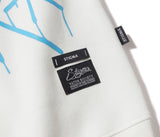 STIGMA(スティグマ) 20 GRAFFITI OVERSIZED HEAVY SWEAT CREWNECK WHITE