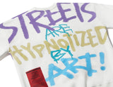STIGMA(スティグマ) 20 GRAFFITI OVERSIZED HEAVY SWEAT CREWNECK WHITE