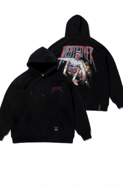 STIGMA(スティグマ) SKATE OVERSIZED HEAVY SWEAT HOODIE BLACK