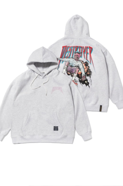 STIGMA(スティグマ) SKATE OVERSIZED HEAVY SWEAT HOODIE GREY