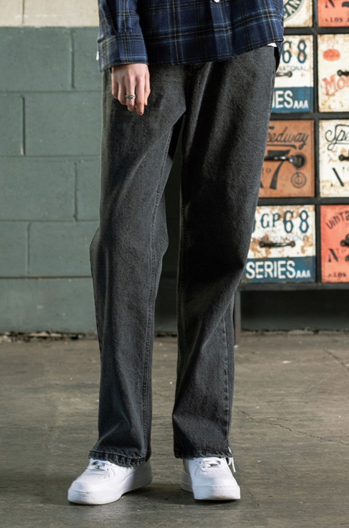 シディスコンマ(SHETHISCOMMA) SLIT-CUT JEAN