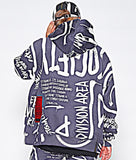 STIGMA(スティグマ)   20 GRAFFITI OVERSIZED HEAVY SWEAT HOODIE BLACK