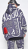 STIGMA(スティグマ)   20 GRAFFITI OVERSIZED HEAVY SWEAT HOODIE BLACK