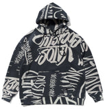 STIGMA(スティグマ)   20 GRAFFITI OVERSIZED HEAVY SWEAT HOODIE BLACK