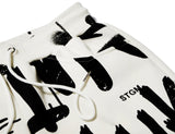 STIGMA(スティグマ)  20 GRAFFITI HEAVY SWEAT JOGGER PANTS WHITE