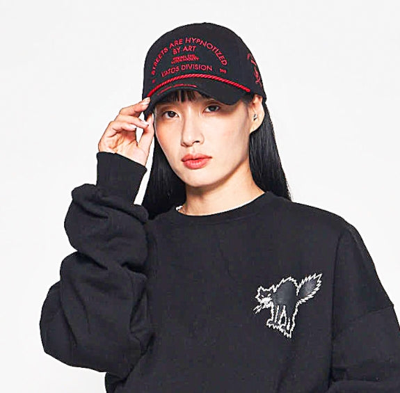 STIGMA(スティグマ) ROPE BASEBALL CAP BLACK