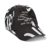 STIGMA(スティグマ) 20 GRAFFITI BASEBALL CAP BLACK