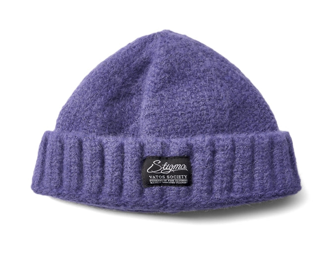 STIGMA(スティグマ) 20 WOOL SHORT BEANIE PURPLE