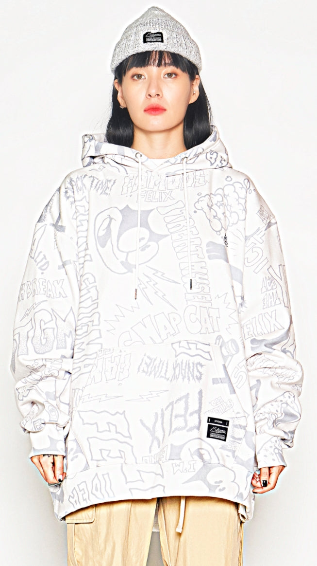 STIGMA(スティグマ) STIGMA X FELIX OVERSIZED HEAVY SWEAT HOODIE IVORY