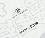 STIGMA(スティグマ) STIGMA X FELIX OVERSIZED HEAVY SWEAT HOODIE IVORY