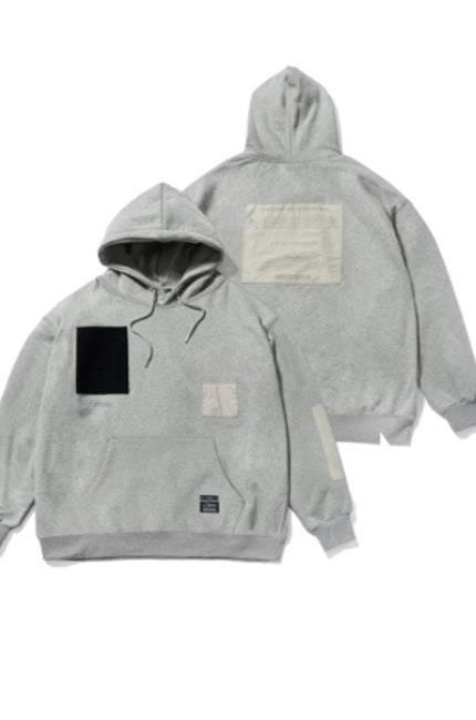 STIGMA(スティグマ) DV TECH OVERSIZED HEAVY SWEAT HOODIE GREY