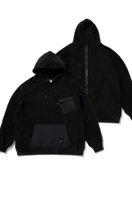 STIGMA(スティグマ) 20 TECH OVERSIZED HEAVY SWEAT HOODIE BLACK