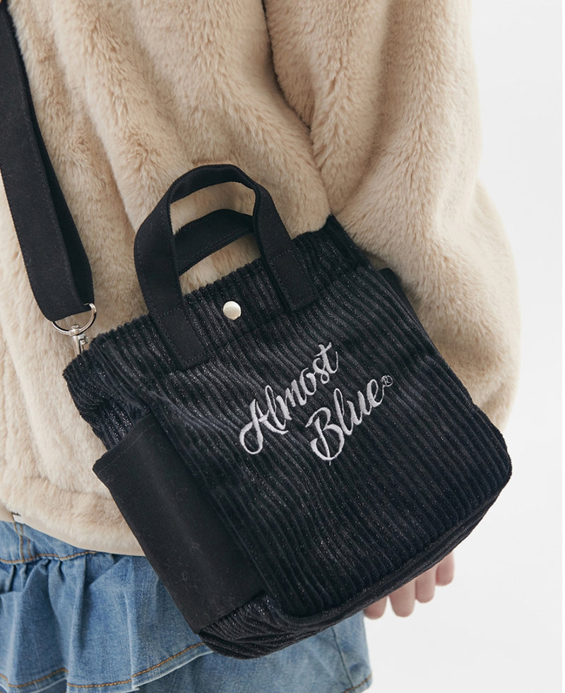 オルモストブルー(Almost Blue) TWINKLE CORDUROY TOTE BAG