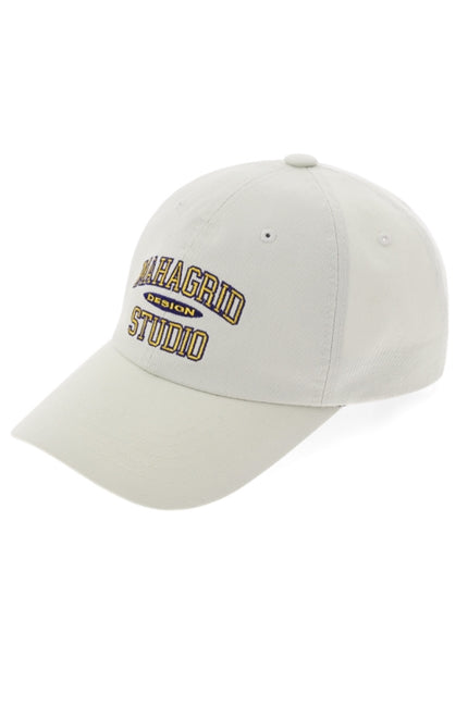 mahagrid (マハグリッド)   COLLEGE LOGO BALL CAP [BEIGE]
