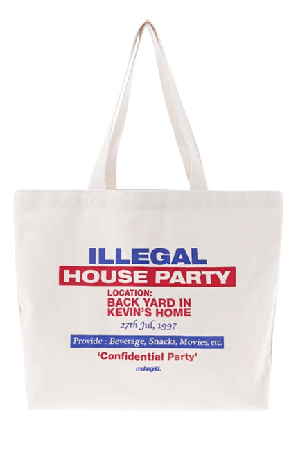 mahagrid (マハグリッド)   FLYER ECO BAG [IVORY]