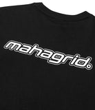mahagrid (マハグリッド) MECHANIC LOGO LS TEE [BLACK]