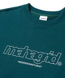mahagrid (マハグリッド) THIRD LOGO CREWNECK MG2BSMM481A [GREEN]