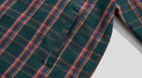ダブルユーブイプロジェクト(WV PROJECT) Denish Long Check Shirt Green JILS7441