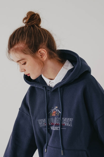 ダブルユーブイプロジェクト(WV PROJECT)  House Hoodie Navy KMHD7450