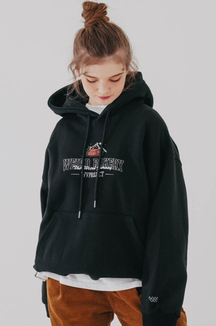 ダブルユーブイプロジェクト(WV PROJECT)  House Hoodie Black KMHD7450