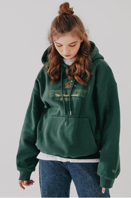 ダブルユーブイプロジェクト(WV PROJECT)  House Hoodie Green KMHD7450