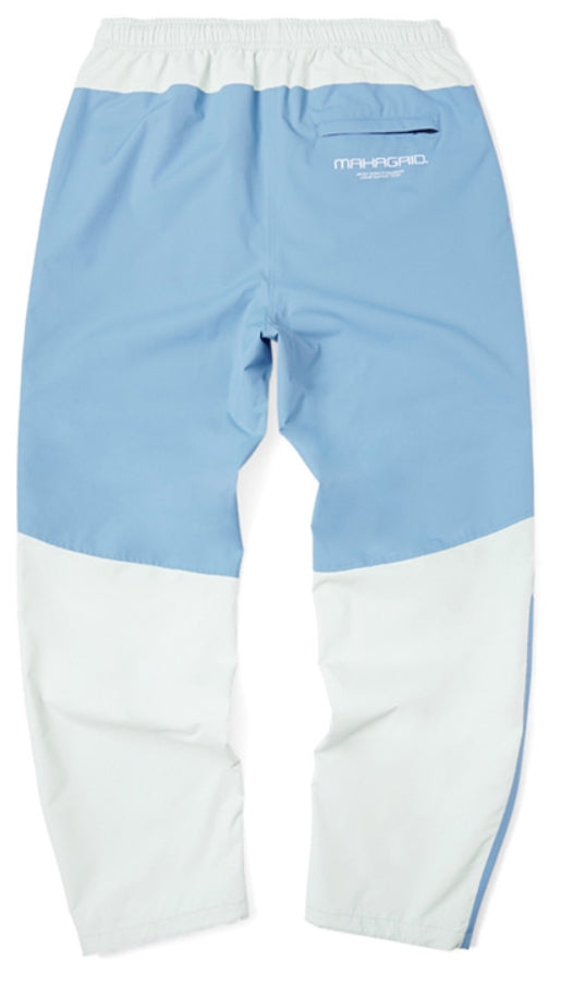 mahagrid (マハグリッド)  DOBBY TRACK PANT [BLUE]
