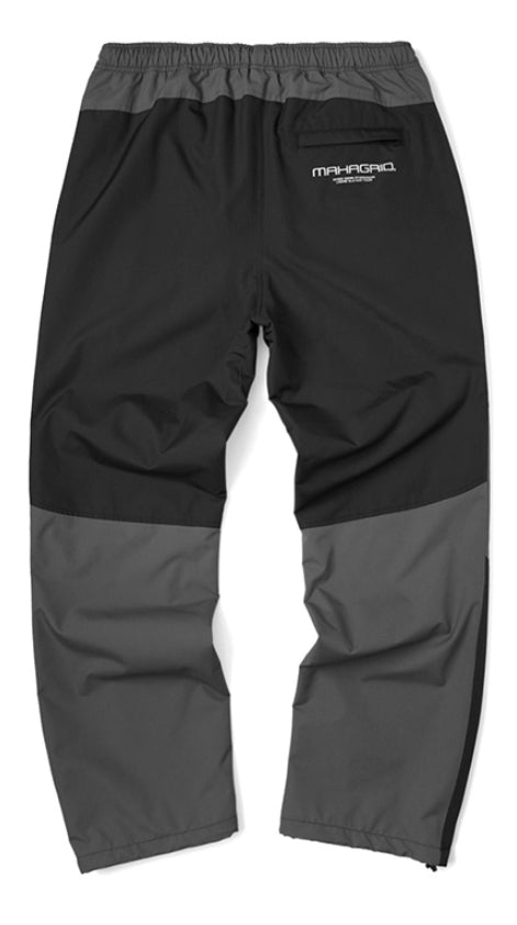 mahagrid (マハグリッド)  DOBBY TRACK PANT [BLACK]