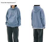 mahagrid (マハグリッド)  THIRD LOGO HOODIE MG2BSMM430A [BLUE]