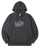 mahagrid (マハグリッド)  CRESCENT HOODIE [CHARCOAL]