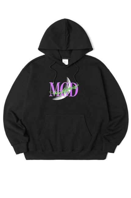 mahagrid (マハグリッド)  CRESCENT HOODIE [BLACK]