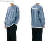 mahagrid (マハグリッド) ORIGIN LOGO CREWNECK MG2BSMM485A [BLUE]