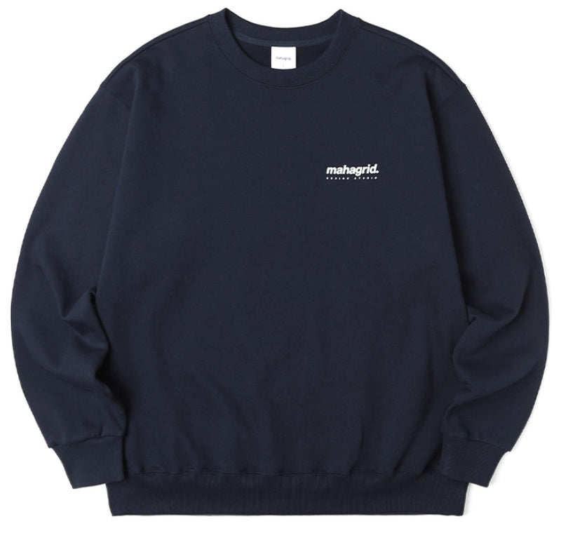mahagrid (マハグリッド) ORIGIN LOGO CREWNECK MG2BSMM485A [NAVY]