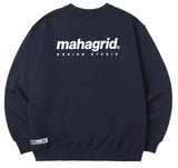 mahagrid (マハグリッド) ORIGIN LOGO CREWNECK MG2BSMM485A [NAVY]