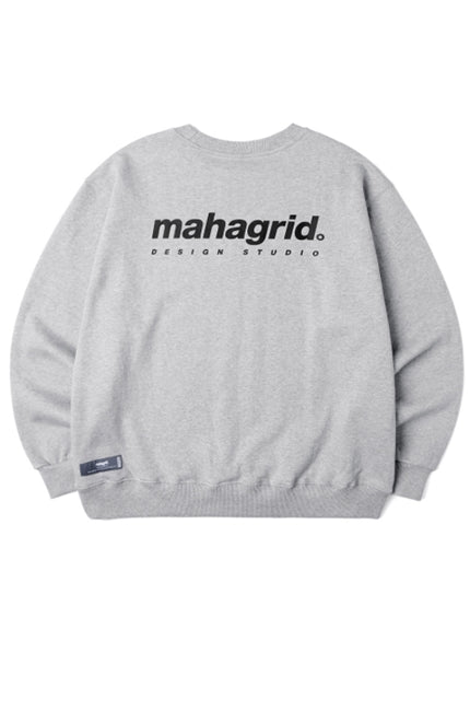 mahagrid (マハグリッド) ORIGIN LOGO CREWNECK MG2BSMM485A [GREY]