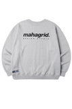 mahagrid (マハグリッド) ORIGIN LOGO CREWNECK MG2BSMM485A [GREY]