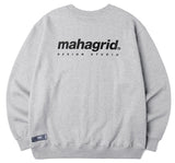 mahagrid (マハグリッド) ORIGIN LOGO CREWNECK MG2BSMM485A [GREY]