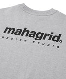 mahagrid (マハグリッド) ORIGIN LOGO CREWNECK MG2BSMM485A [GREY]