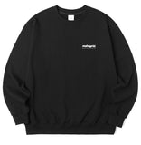 mahagrid (マハグリッド) ORIGIN LOGO CREWNECK MG2BSMM485A [BLACK]